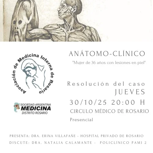 Mujer de 36 años con lesiones en piel